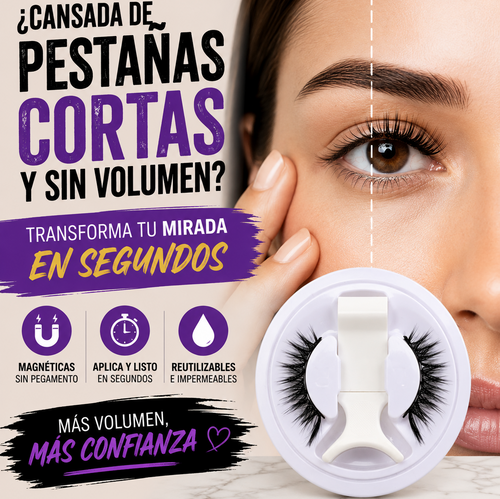 PESTAÑAS MAGNETICAS EN 3 SEGUNDOS