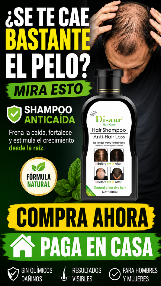 Shampoo Anticaida Hair Care Disaar 200 M