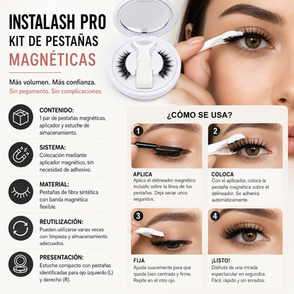 QuickLash Pro™  Pestañas Magnéticas Reutilizables✨